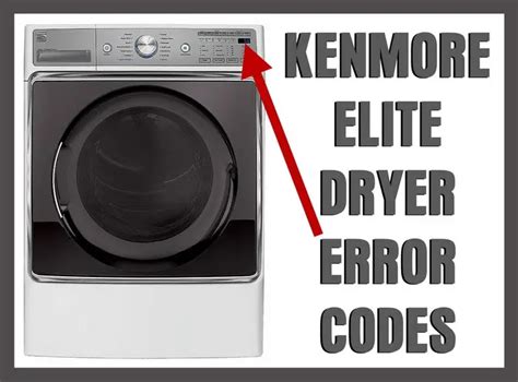 Nov 10, 2018 ... Kenmore Dishwasher Error Codes ... Kenmore HE5 Dryer Not Turning On. TT99C5•10K ... Filling valve replacement for Kenmore elite front load washer ( .... 