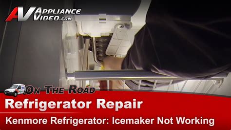 Many parts also have a video showing step-by-step how to fix the "Ice maker not making ice" problem for Kenmore 795.77573600. So, if your 795.77573600 refrigerator ice maker is not working, ice maker not producing ice cubes or ice maker stops making ice, the following info will help you identify the problem. Parts for Kenmore 79577573600. 