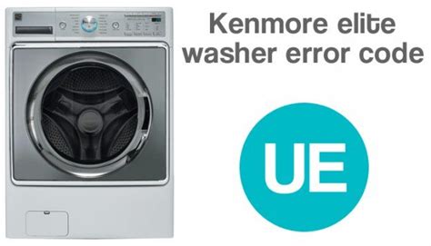 Kenmore elite ue code. Press the "Stop" button twice to cancel the cycle and unplug the washer if "F20" or "F21" shows. In the case of "F20," look for water faucets that aren't turned on, inlet hose screens that are clogged, or kinked or frozen inlet hoses. 