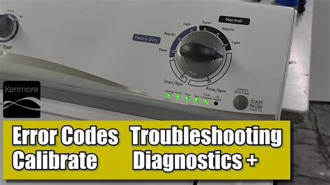 If you find no wiring problems, check the resistance of the washer mode actuator using a multimeter. You should measure between 2,800 and 3,100 ohms. Replace the washer mode actuator if resistance is out of that range. Replace the washer electronic control board if mode actuator resistance is okay.. 