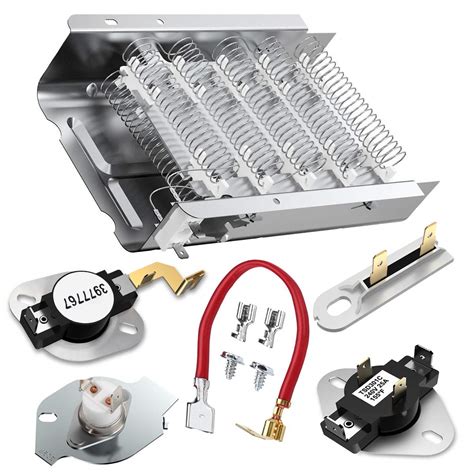 279838 Dryer Heating Element Kit with Thermostats Thermal Fuses and Wire Replacement by BlueStars - Exact Fit for Whirlpool Kenmore Dryers medx655dw1 500 600 70 80 Series Model 110 Dryer Part. 4.4 (1,051) $3399. FREE delivery Mon, Mar 27.. 