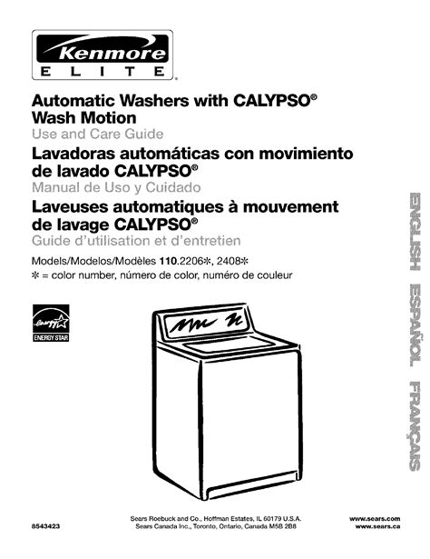 Kenmore washer manual pdf. Operating Instructions. 4810 - 3.5 cu. Ft. I.E.C. High-Efficiency Washer washer pdf manual download. Also for: 48102, 48106. Sign In Upload. Download. Add to my manuals. Delete from my manuals. Share. ... Washer Kenmore 4941 Series Owner's Manual And Installation Instructions. Front-loading automatic washer (62 pages) 