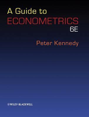 Kennedy a guide to econometrics 6th edition. - Regestes des actes du patriarcat de constantinople..