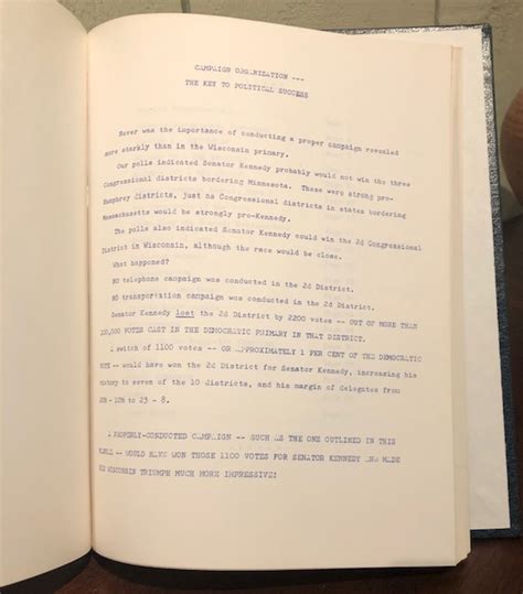 Kennedy campaign manual 1960 by lawrence f obrien. - Handbuch der hals-nasen-ohren-heilkunde mit ein-schluss der grenzgebiete.