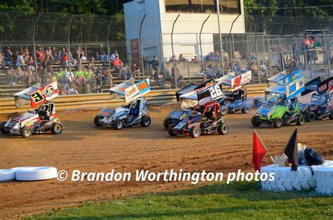 Kenny Bushey gets his... - Clyde Martin Memorial Speedway