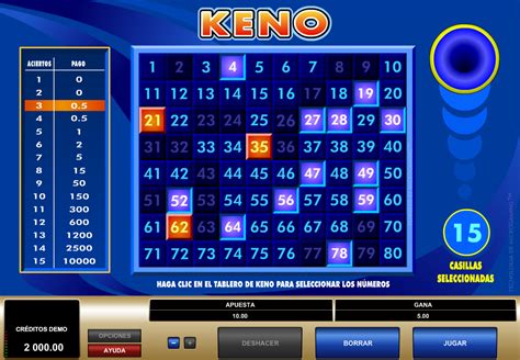 keno casino jeux gratuits