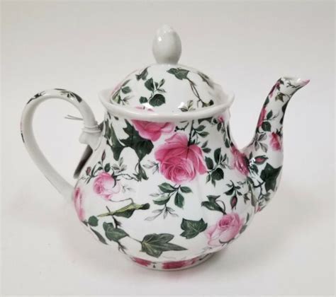 Find many great new & used options and get the best deals for Fine Porcelain Purple English Wildflowers Flowers Floral Teapot Kent Pottery at the best online prices at eBay! Free shipping for many products!