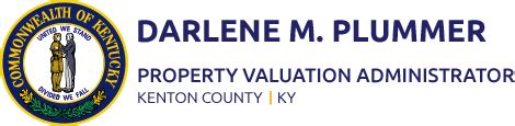 Kenton county pva. 1840 Simon Kenton Way. Suite 3300. Covington, KY 41011 | map | directions. Darlene M. Plummer. (859) 392-1750. Visit Site. Property Valuation is the assessment office for real and personal property located in Kenton County. The State office is an extension of the Department Of Revenue. 