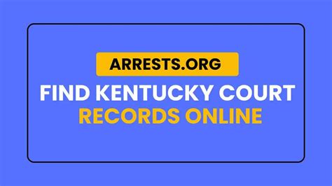 Kentucky Court Records Free