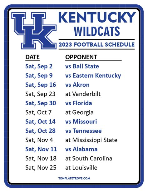 The Official Athletic Site of UK Athletics, partner of WMT Digital. The most comprehensive coverage of the Kentucky Wildcats on the web with rosters, schedules, scores, highlights, game recaps and more! . 
