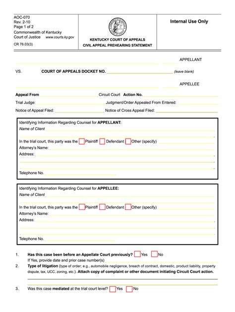 STATEMENT OF THE CASE -Summary of the relevant facts and procedural events -Ample references to the specific pages of the record or digital counter Video Record (VR No. 1: 10/27/06; 14:24:05) Circuit Record (Circuit Clerk Volume and Page Number) Depositions included in the circuit court record on appeal (Name, Date and Page Number) RAP 32(A)(3) . 