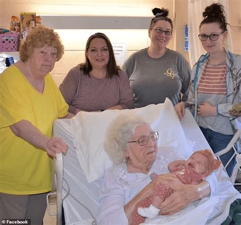 Kentucky grandmother meets her great-great-great-granddaughter