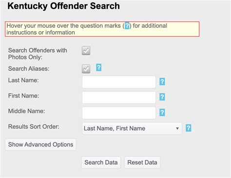 Kentucky online offender lookup kool.  Then click Use this website for info...