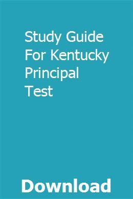 Kentucky principal test and study guide. - Miller bobcat 250 welder owners manual.
