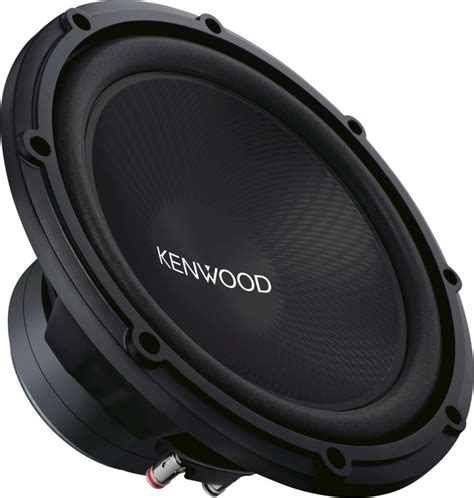 Kenwood - road series 12 single-voice-coil 4-ohm subwoofer - black. Kenwood - Road Series 12" Single-Voice-Coil 4-Ohm Subwoofer - Black. User rating, 4.5 out of 5 stars with 470 reviews. (470) ... for this item is $64.99. $119.99 The previous price for this item was $119.99. Add to Cart. KICKER - CompC Loaded Enclosures Single-Voice-Coil 4-Ohm Subwoofer - Black Carpet. User rating, 4.6 out of 5 stars with 710 ... 