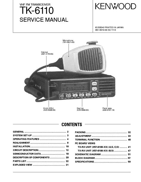 Kenwood tk 6110 service repair manual. - Konica bizhub c35 parts list manual.