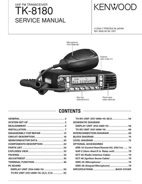 Kenwood tk 7180 tk 7189 tk 8180 tk 8189 service repair manual. - Ultrawideband phased array antenna technology for sensing and communications systems mit lincoln laboratory series.