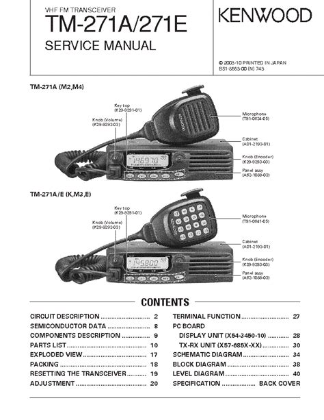 Kenwood tm 271a tm 271e service repair manual download. - Absolute beginner s guide to c greg perry.