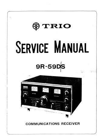 Kenwood trio 9r 59ds communication receiver repair manual. - Prince; portrait de l'artiste en enfant..
