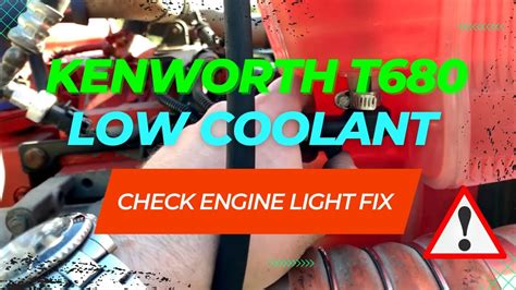 Kenworth low coolant light.  Archived post.  Low coolant warning light ...