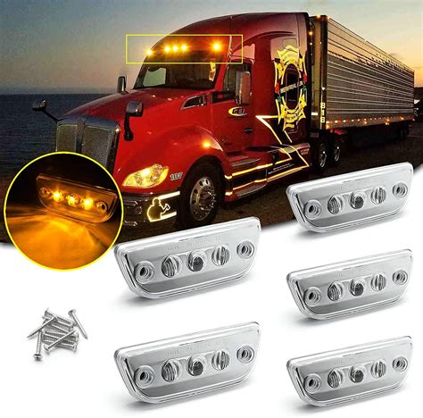 5x Roof Clearance Marker Lights Amber For Kenworth T680 T770 T880 Peterbilt 569. yiyibushe-2. (1123) 98.7% positive. Seller's other items. Contact seller. US $46.55. or Best Offer.. 