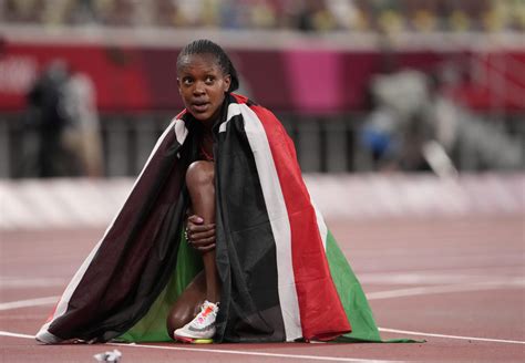 Kenya’s Faith Kipyegon shatters women’s mile record for third world mark