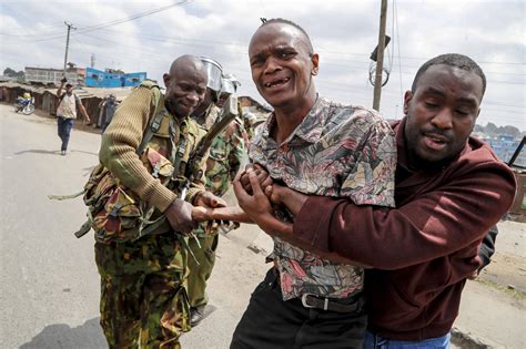 Kenya police are told not to report deaths during protests. A watchdog says they killed 6 this week