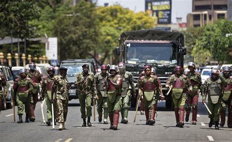 Kenya police on alert before expected opposition protests