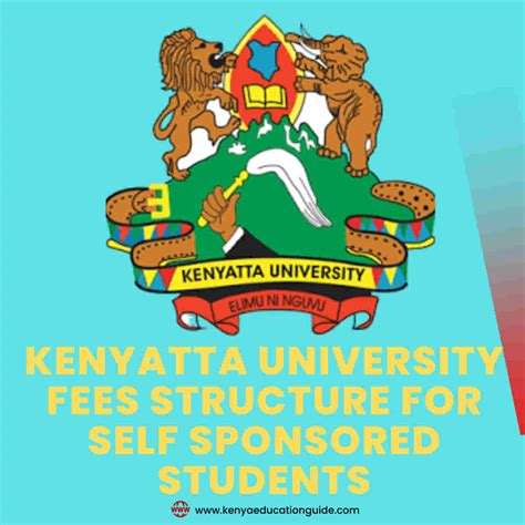 Kenyatta University Fee Structure For Self Sponsored …