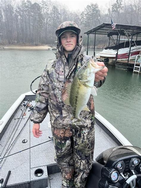 SENECA, S.C. (Jan. 29, 2024) - Boater Brendan Smith of Lavonia, Georgia, caught a five-bass limit weighing 15 pounds, 5 ounces, Saturday to win the MLF Bass Fishing League (BFL) Tournament on Lake Keowee. The tournament was the first event of the season for the BFL Savannah River Division. Smith earned $3,514 for his victory.. 