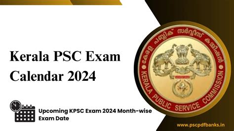 Kerala PSC Exam Calendar 2024 – Upcoming Exam Dates – Entri Blog