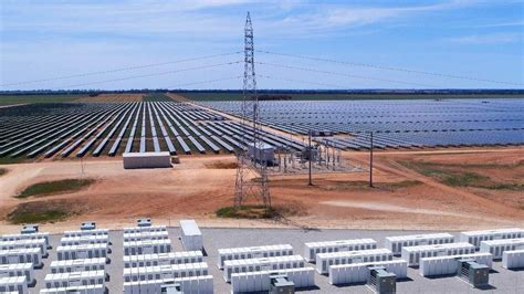 Kerang solar farm. .  ...