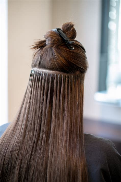 Keratin hair extensions. Keratin Tip Body Wave. Hair Extensions (HOT FUSION, COLD FUSION) Bellami Keratin Tip (K-Tip) extensions are installed using a heating element which safely melts the Keratin Tips onto your own hair. This Keratin Tip is partially made of the same naturally occurring protein found in your hair. A silicone additive on the K … 