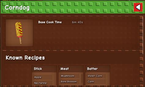 Kernel corn gag.  Learn more How To Make A Corn Dog In Grow A Garden! PicClick In...