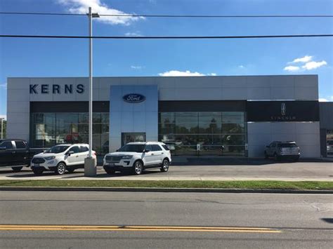 Kerns ford lincoln and truck center. Specials and Promotions at Kerns Ford Lincoln and Truck Center, St Marys, OH, 888-619-7690. 500 W LOGAN ST CELINA, OH 45822 888-619-7690 Site Menu Used Inventory; New Inventory; Financing. Apply Online Loan Calculator. Services. Value Your Trade-In Vehicle Finder. Our Store. About Us ... 
