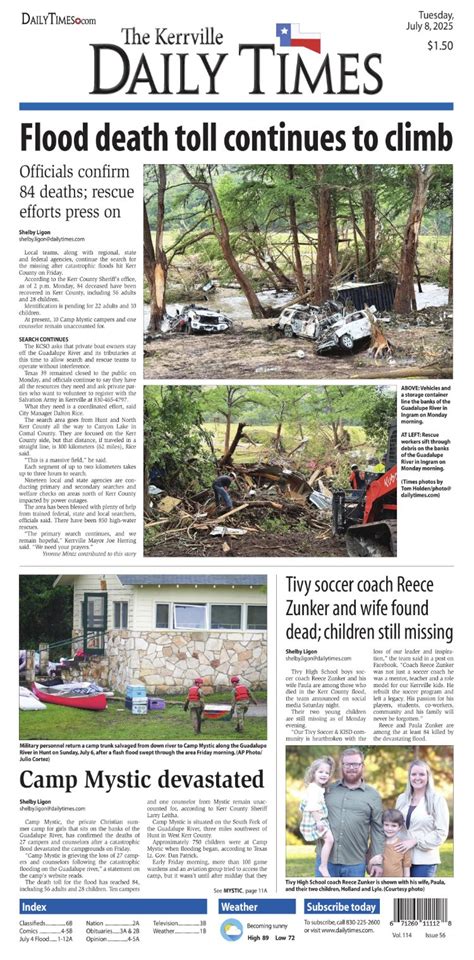 Kerrville daily times phone number. com https://dailytimes.  Learn about the...