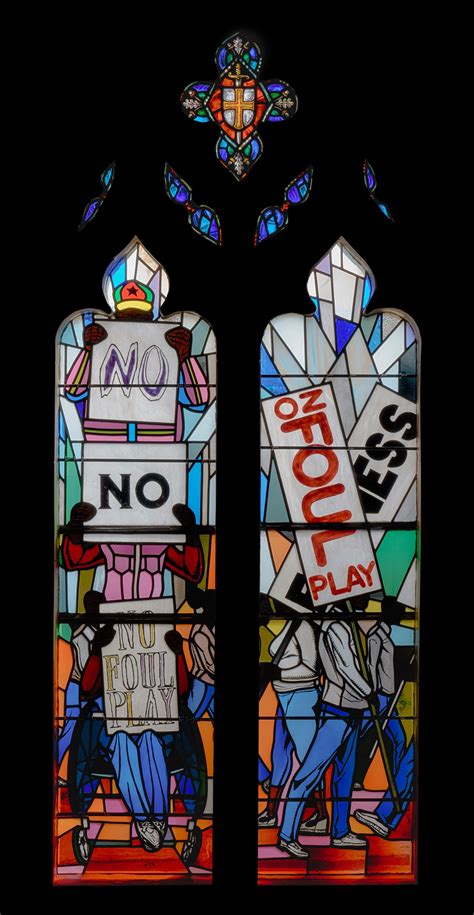 Kerry James Marshall Stained Glass to Replace National Cathedral…