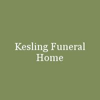 Kesling Funeral Home | provides complete funeral services to the local community. ... Mobridge, SD 57601. Ceremonies as unique as the life you're remembering. Compassionate care to ease your journey. Remembering - It's our specialty. Committed to the highest standards of service excellence.. 