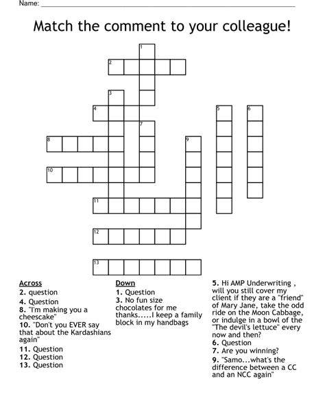 Ketanji s colleague crossword. Word crossword games have been a favorite pastime for many for years. They are not only fun but also help to improve vocabulary, memory, and cognitive skills. The first step in cre... 