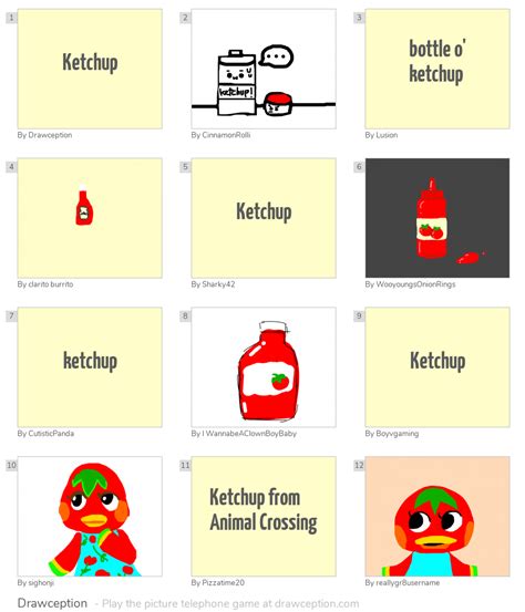 Ketchup Drawception