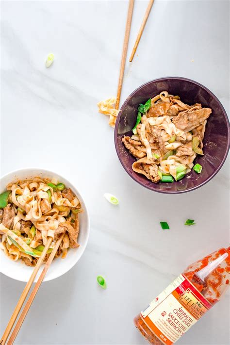 Keto Beef Pad Thai - Super Easy Recipe! - Broke foodies