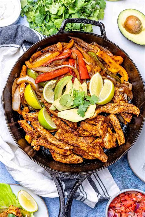 Keto Fajitas [Low Carb, Sheet Pan Recipe]