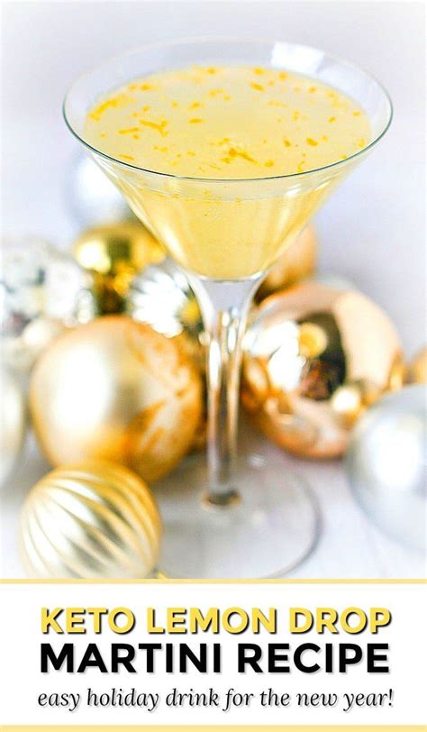 Keto Lemon Drop Martini Recipe - a light & refreshing …