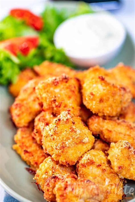 Keto Pizza Chicken Nuggets #shorts - YouTube