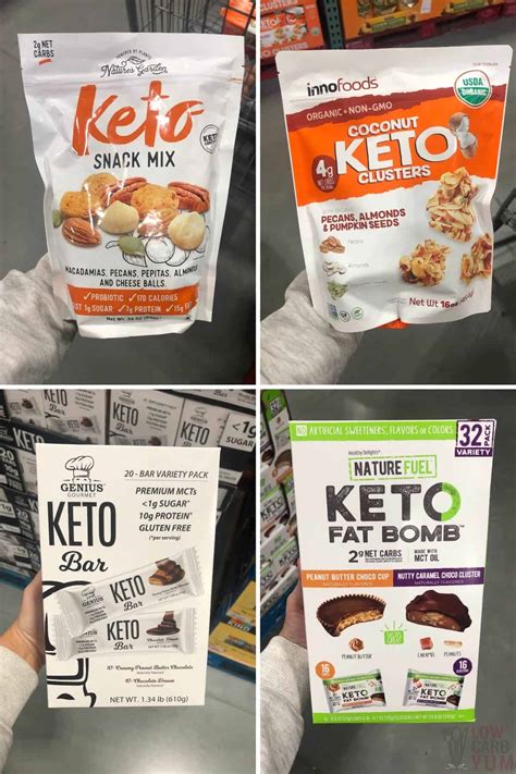 Keto at costco. Kiss My Keto Gummies. $26.99 (24 ct.) Shop Now. Designed for low-carb and keto diets, these are gluten-free, made with MCT oil, sweetened by stevia, and come in apple, peach, and strawberry flavors. Give it a try, but note that while many reviewers love it, others say it has a somewhat chemical flavor. Costco. 