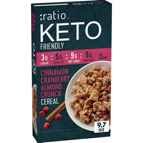 Keto cereal. Fold meringue into the nut and seed mixture. Spread onto a baking sheet and bake at a low temperature (250 degrees Fahrenheit) for 45 minutes. Remove from the oven and let cool completely before breaking into bite sized pieces. Pour a bowl of cereal and add your favorite keto milk. 