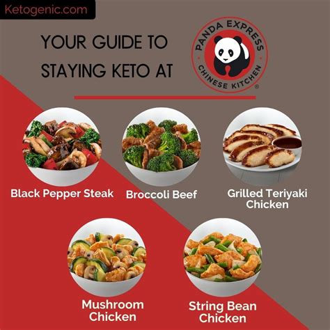 Keto panda express. Keto Panda Express Menu. Enhances The Health Of The Heart – Healthy foods are needed during the keto diet. Plant fats like avocados are more beneficial than animal-based fats like a pork skin. This is because they have decreased cholesterol quantities that might help in improving the health of the heart. This also helps the body to have a ... 