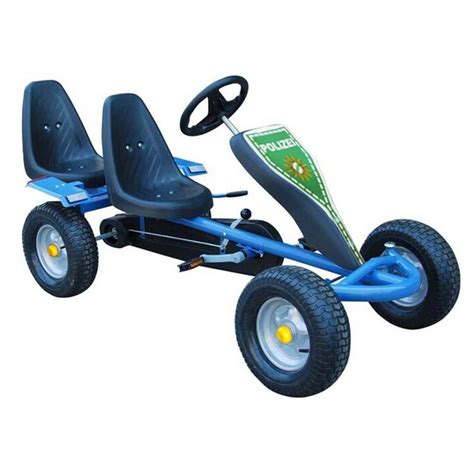 Riding on the street is discouraged by the manufacturer and is probably illegal in most areas due to the recommended age range of four to 7 years of age. . Kettcar