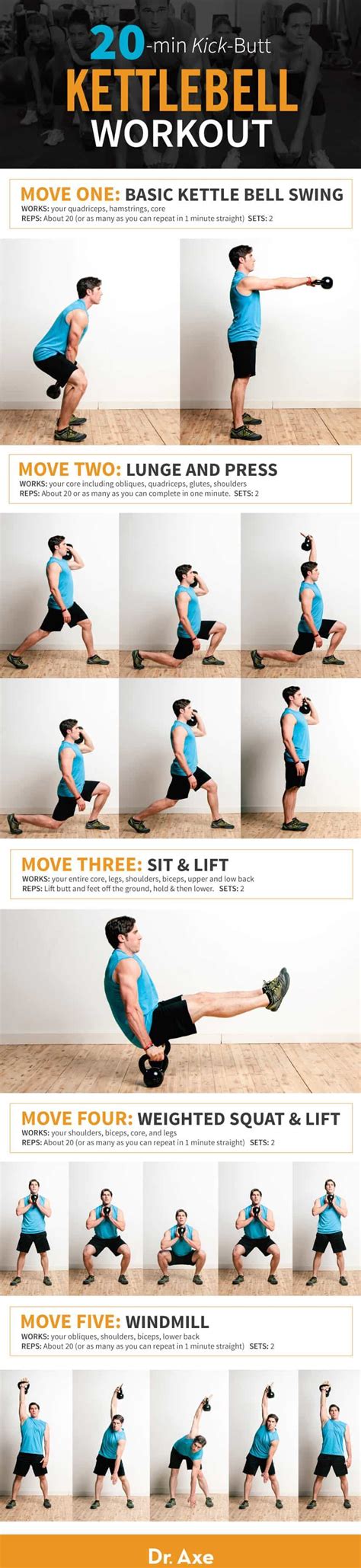 Kettlebell workout for men.  What makes it different from dumbbell or ba...