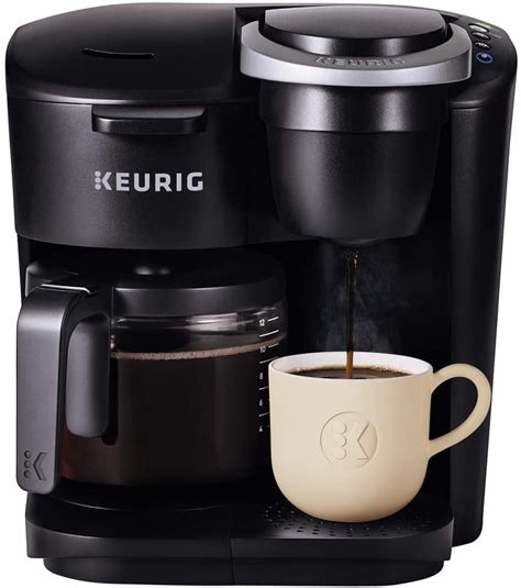 Keurig duo not making full pot. Remove any K-cup from the chamber. Run a hot water cycle of 8 oz into the measuring cup. Measure the volume of water in the cup. If it measures exactly 8 oz, you have identified the reason why your Keurig was not producing a full cup of coffee. If the measured volume is not 8 oz, proceed to try the remaining solutions. 